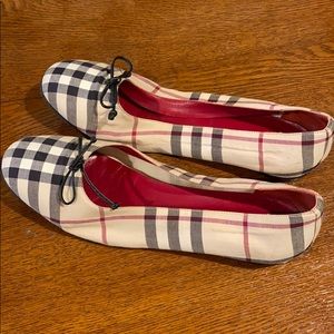 Authentic Burberry ballet flats. Size 39.5